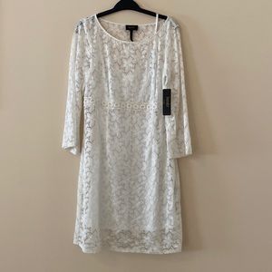 NWT sheer lace floral dress